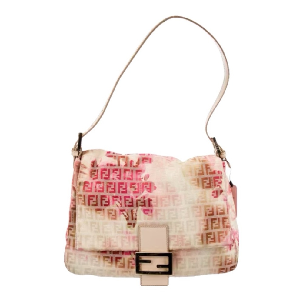 Pink Fendi vintage mama baguette